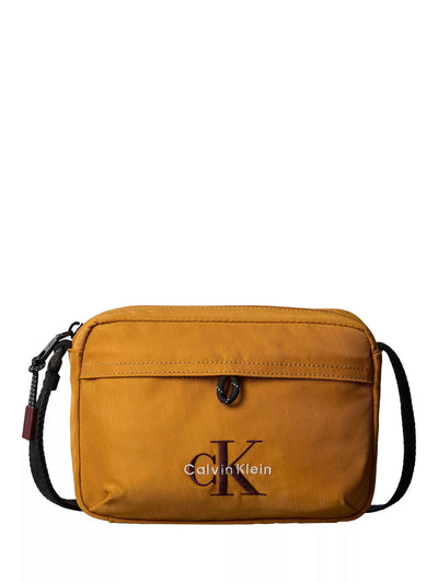 John Lewis Calvin Klein Bold Logo Nylon Camera Bag, Field Moss- Buy online at McGrocer