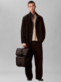 Calvin Klein Puffer Utility Roll Top Backpack Black, imported from the UK