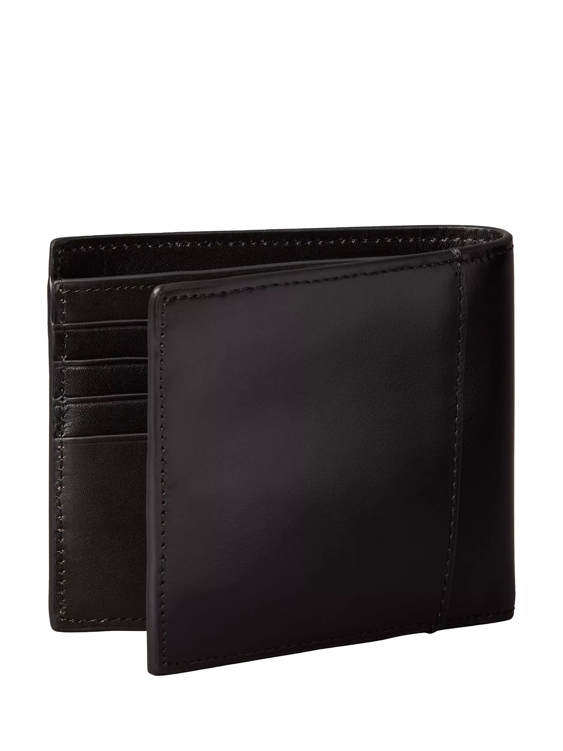 Calvin Klein Logo Leather Wallet Black (British brand)