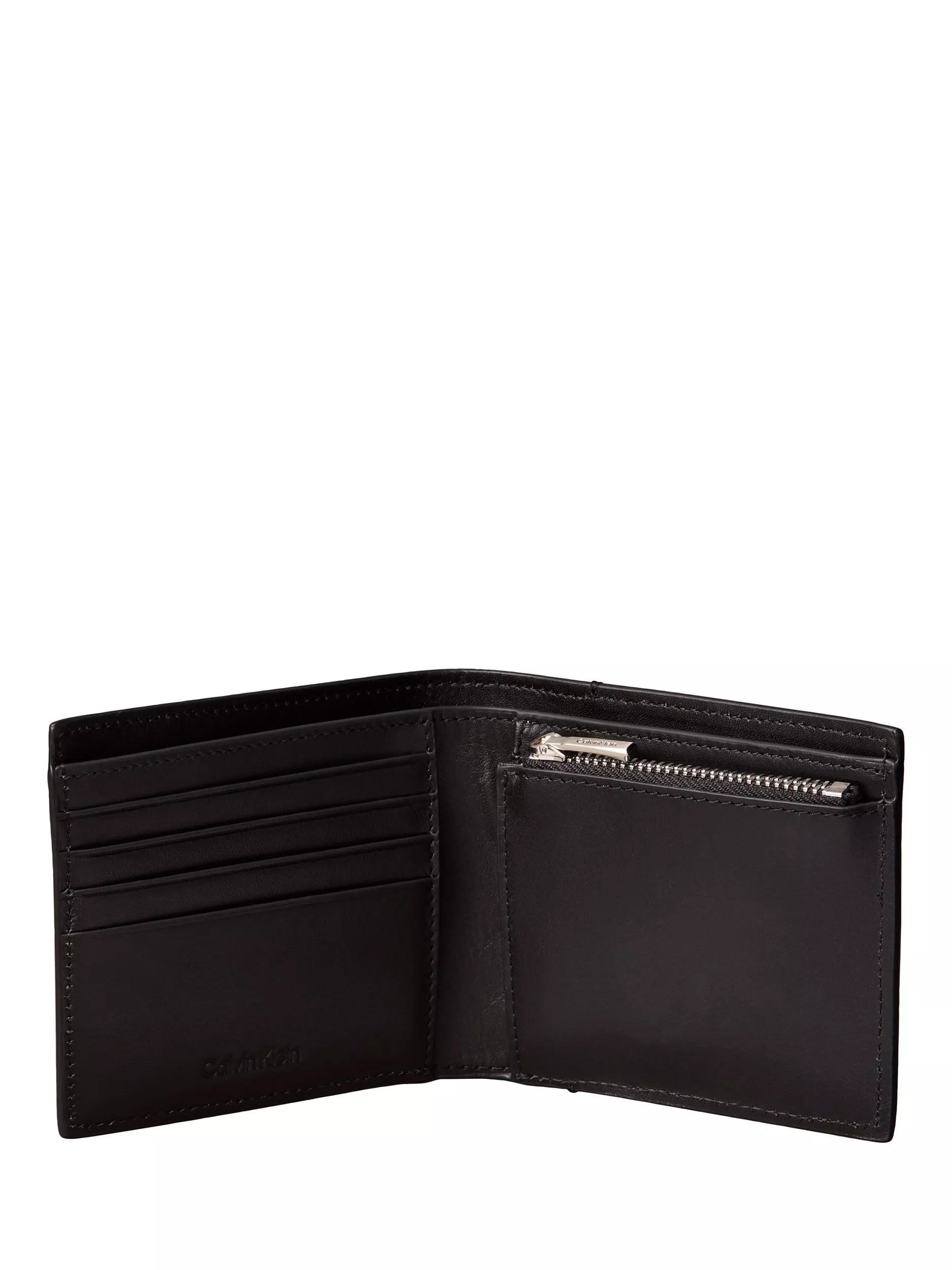 Calvin Klein Logo Leather Wallet Black (British brand)