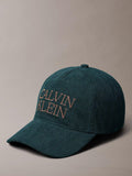 Calvin Klein logo corduroy baseball cap, imported from the UK