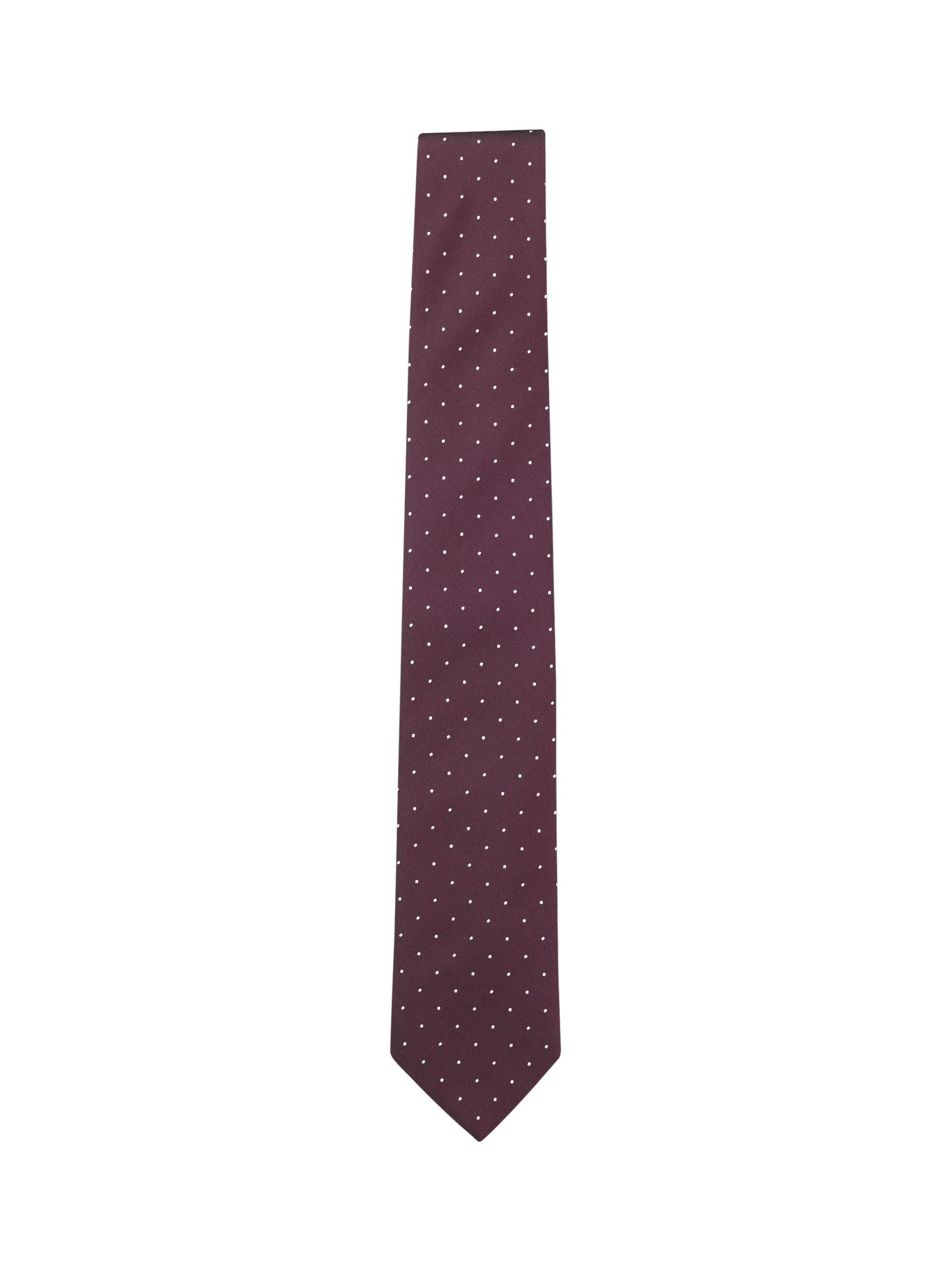 BOSS Polka Dot Silk Blend Tie, Bright Red
