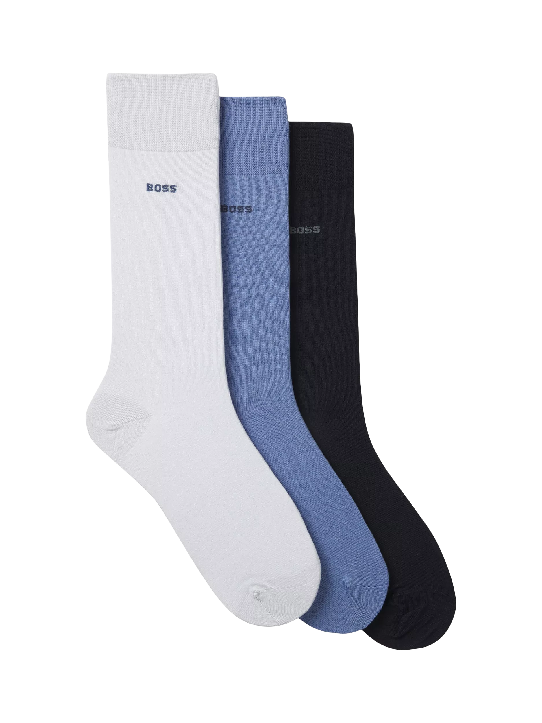 BOSS stretch cotton socks pack of 3 - British product