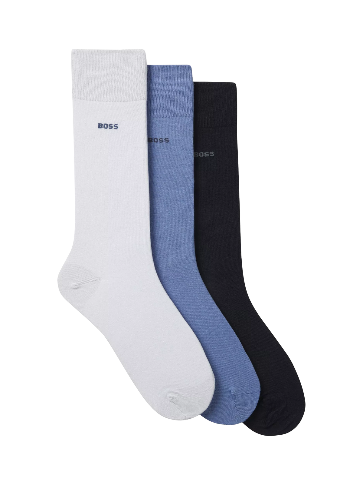 BOSS stretch cotton socks pack of 3 - British product