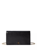 Calvin Klein Monogram Logo Purse Bag, Black