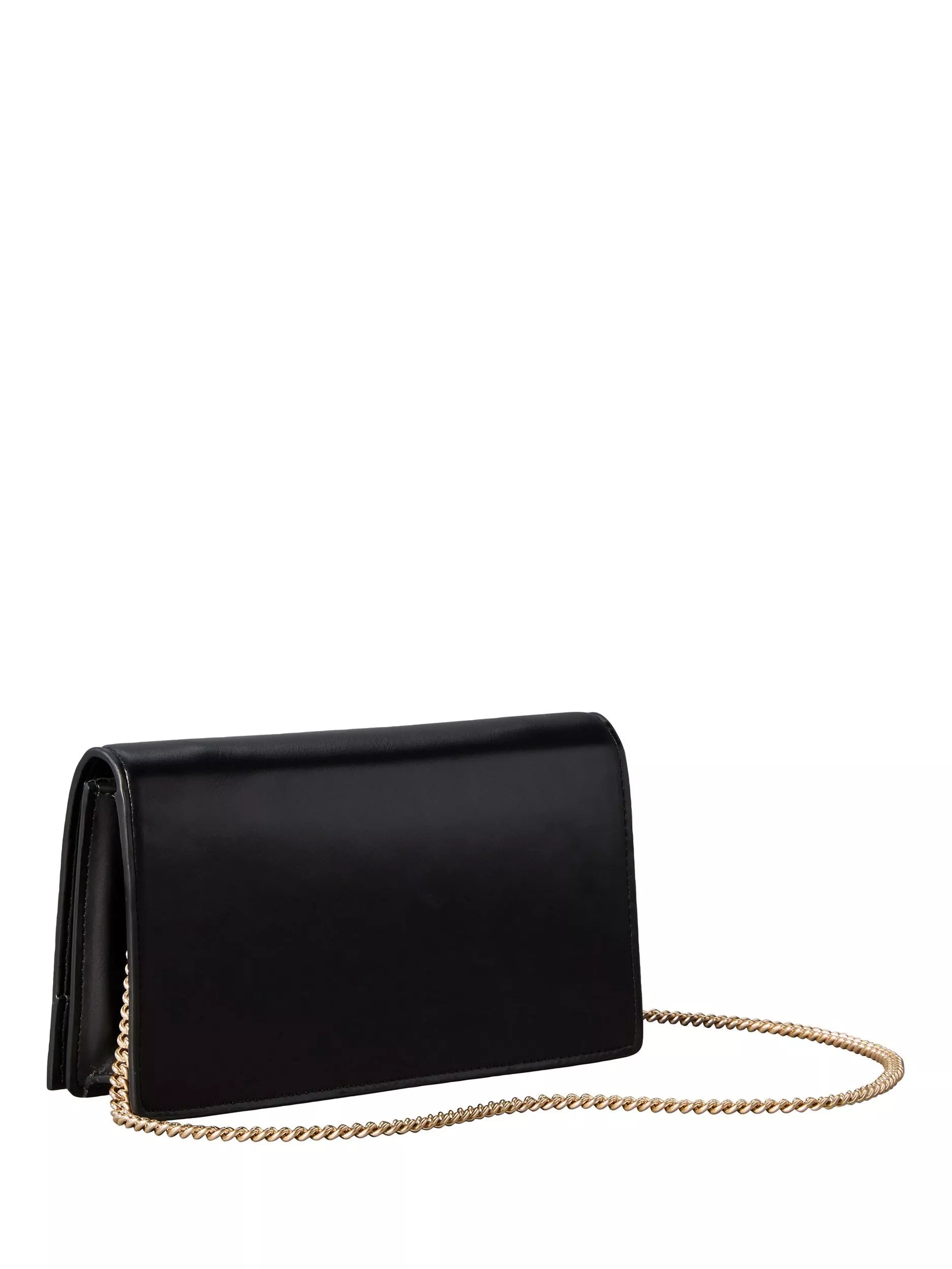 Calvin Klein monogram logo purse bag black, imported from the UK