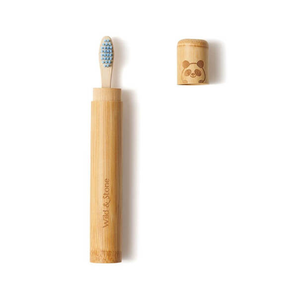 Wild & Stone | Bamboo Toothbrush Travel Holder - Child GOODS Superdrug   