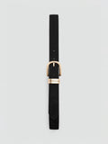 Mango suede belt black, UK version