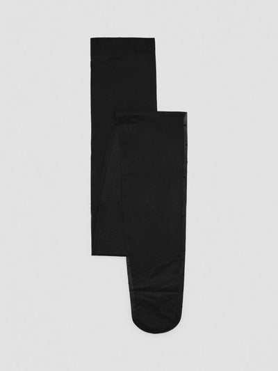 John Lewis Mango Plumeti Sheer Hold Up Stockings Black- Buy online at McGrocer