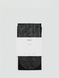 Mango sheer hold up stockings black (British brand)