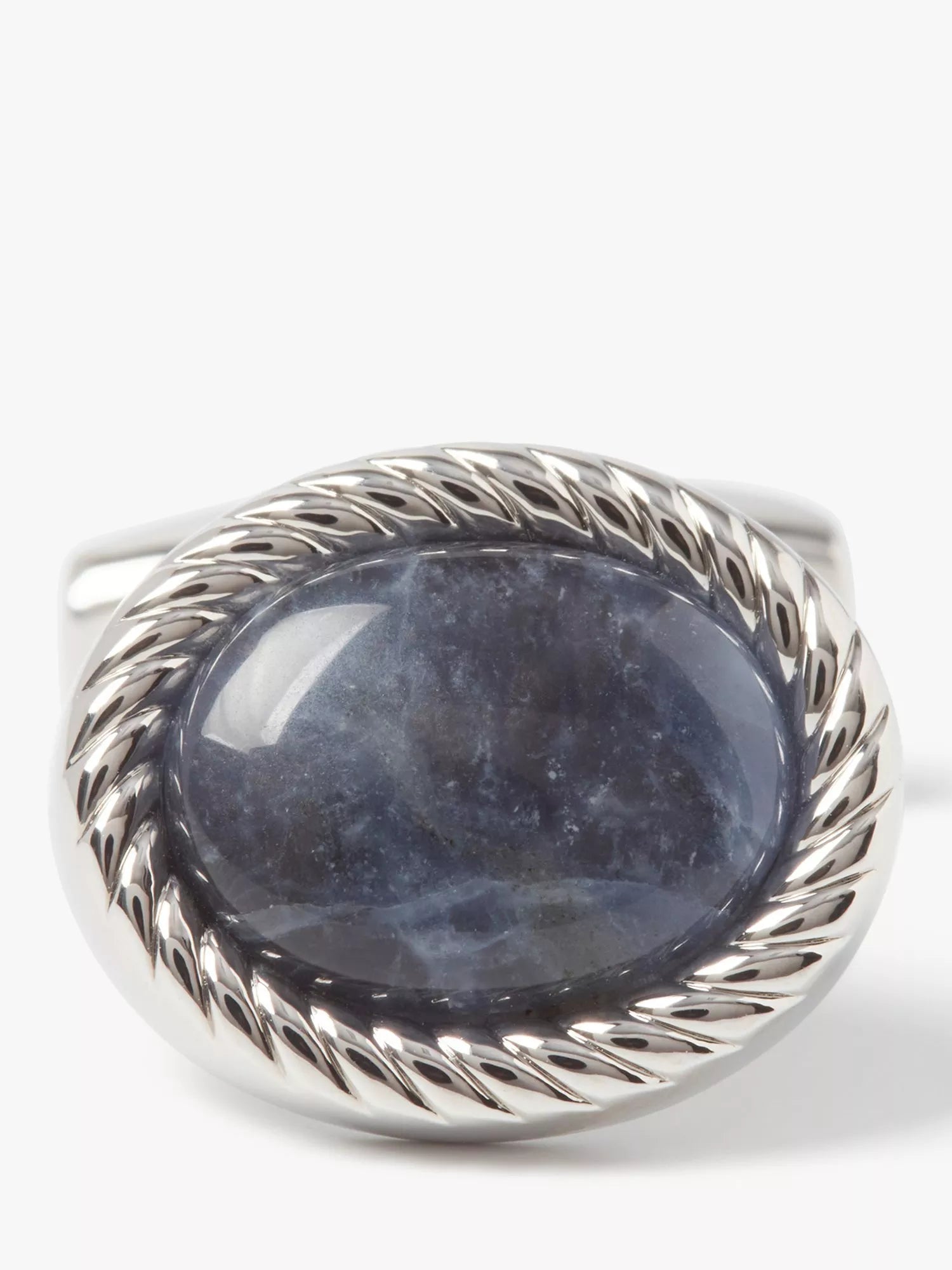 Simon Carter sodalite oval cufflinks - British product