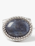 Simon Carter sodalite oval cufflinks - British product