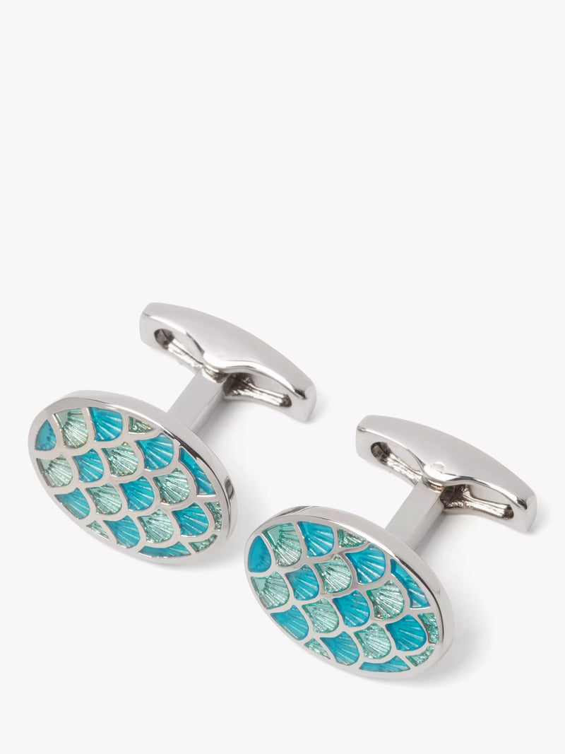Simon Carter Cycloid Aegean Shells Cufflinks
