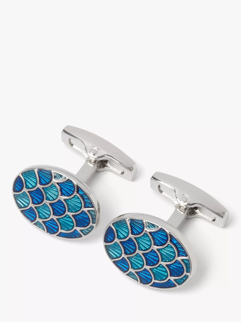 Simon Carter Cycloid Aegean Shells Cufflinks