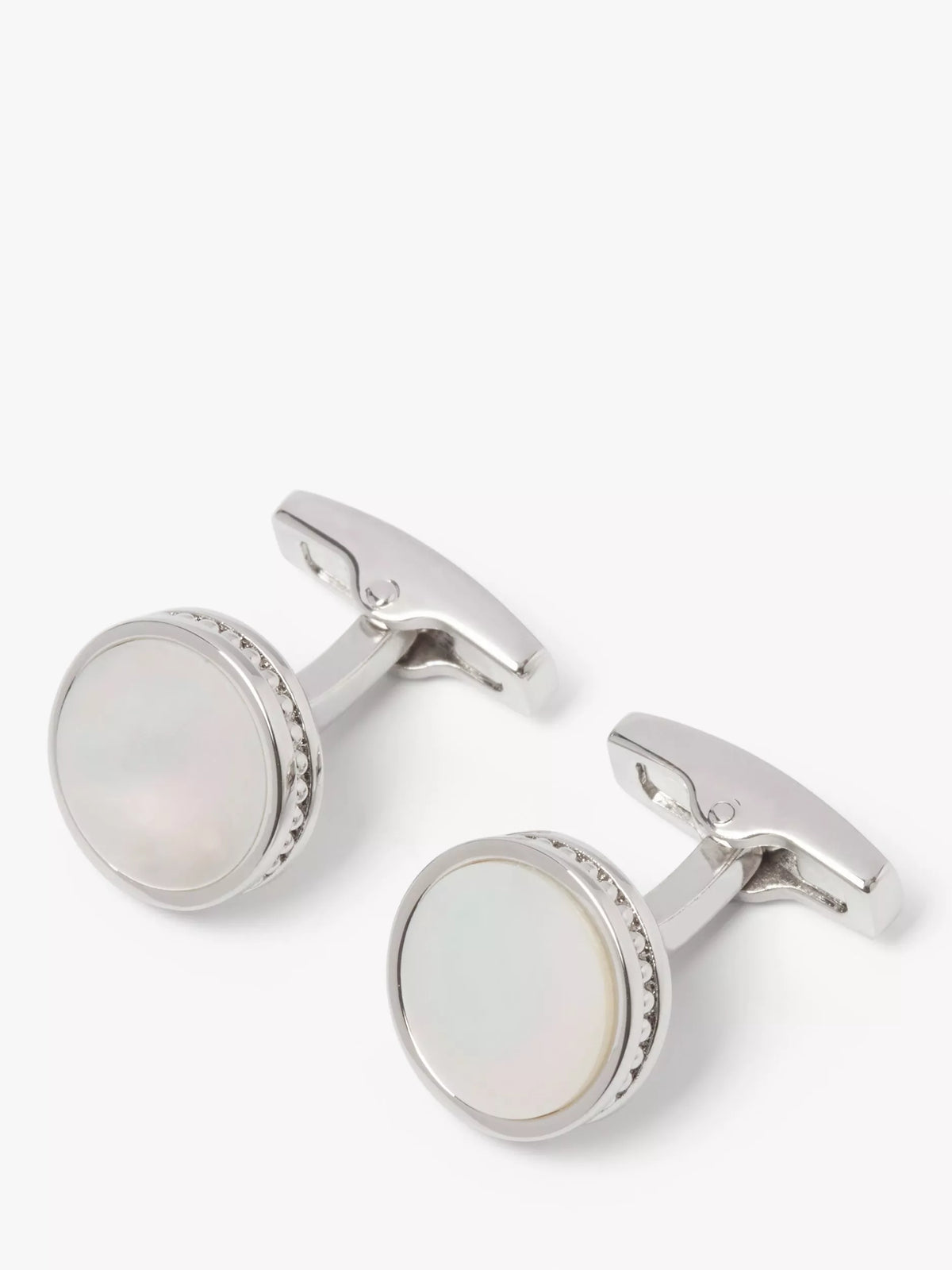 Simon Carter Edwardian mother of pearl cufflinks - British product