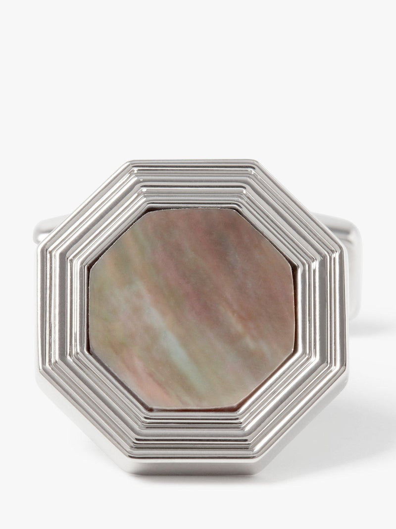 Simon Carter Monty Mother of Pearl cufflinks, UK version