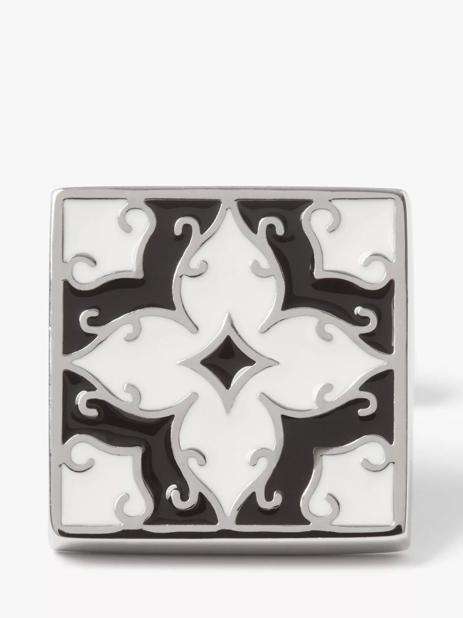Simon Carter Alhambra enamel cufflinks (British brand)