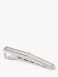 Simon Carter Mother of Pearl Arched Tie Slide, Silver