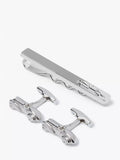 Simon Carter car tie slide and cufflink set (British brand)