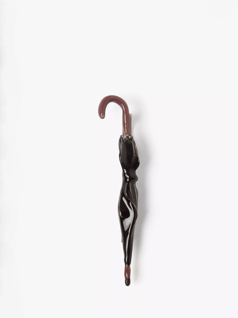Simon Carter umbrella tie clip black/multi, imported from the UK