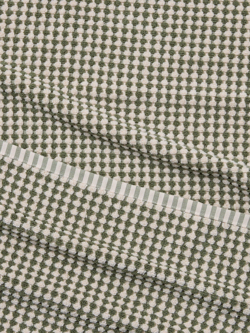 John Lewis textured bath sheet 160x86cm towel sustainable recycled cotton - British product