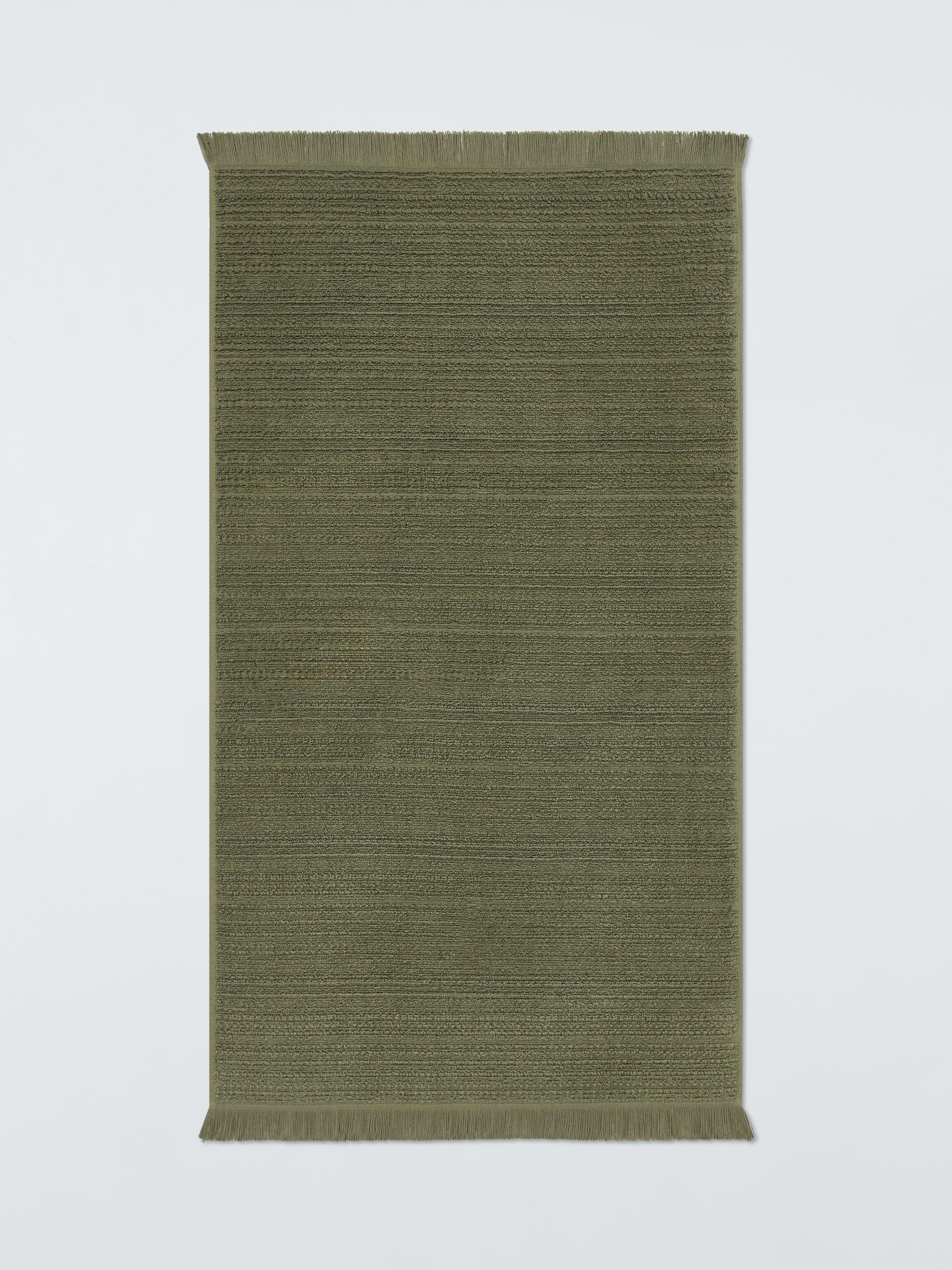 John Lewis Textured Fringed Towels cotton blend, UK version