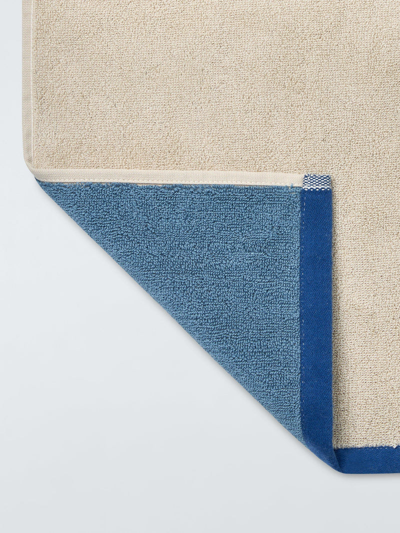 John Lewis Block Stripe cotton towels 600gsm, UK version