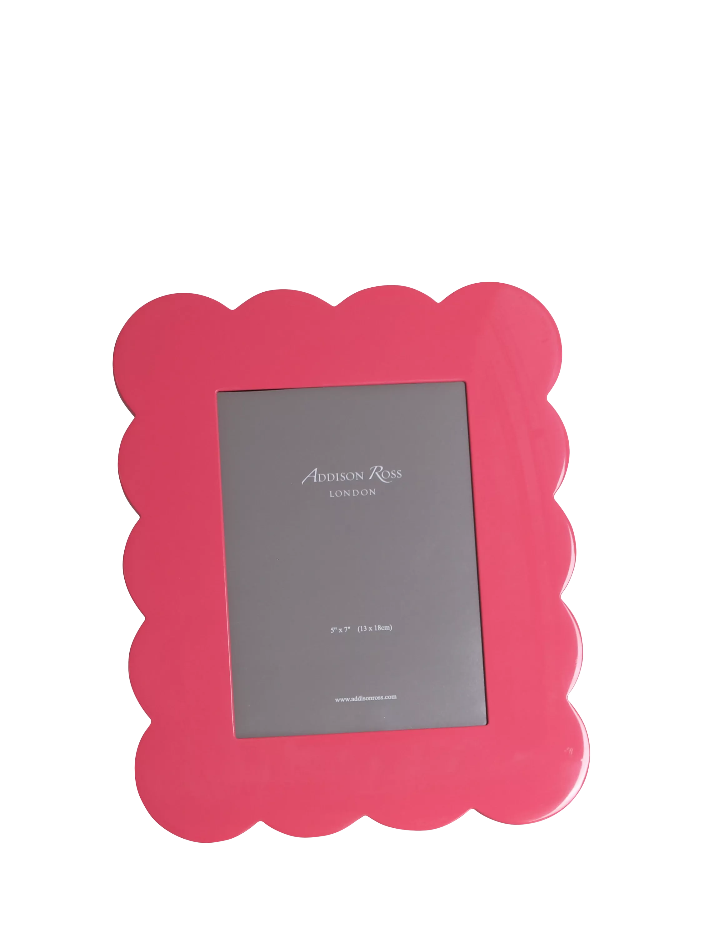 Addison Ross Scallop Lacquer Photo Frame, 5 x 7 inch
