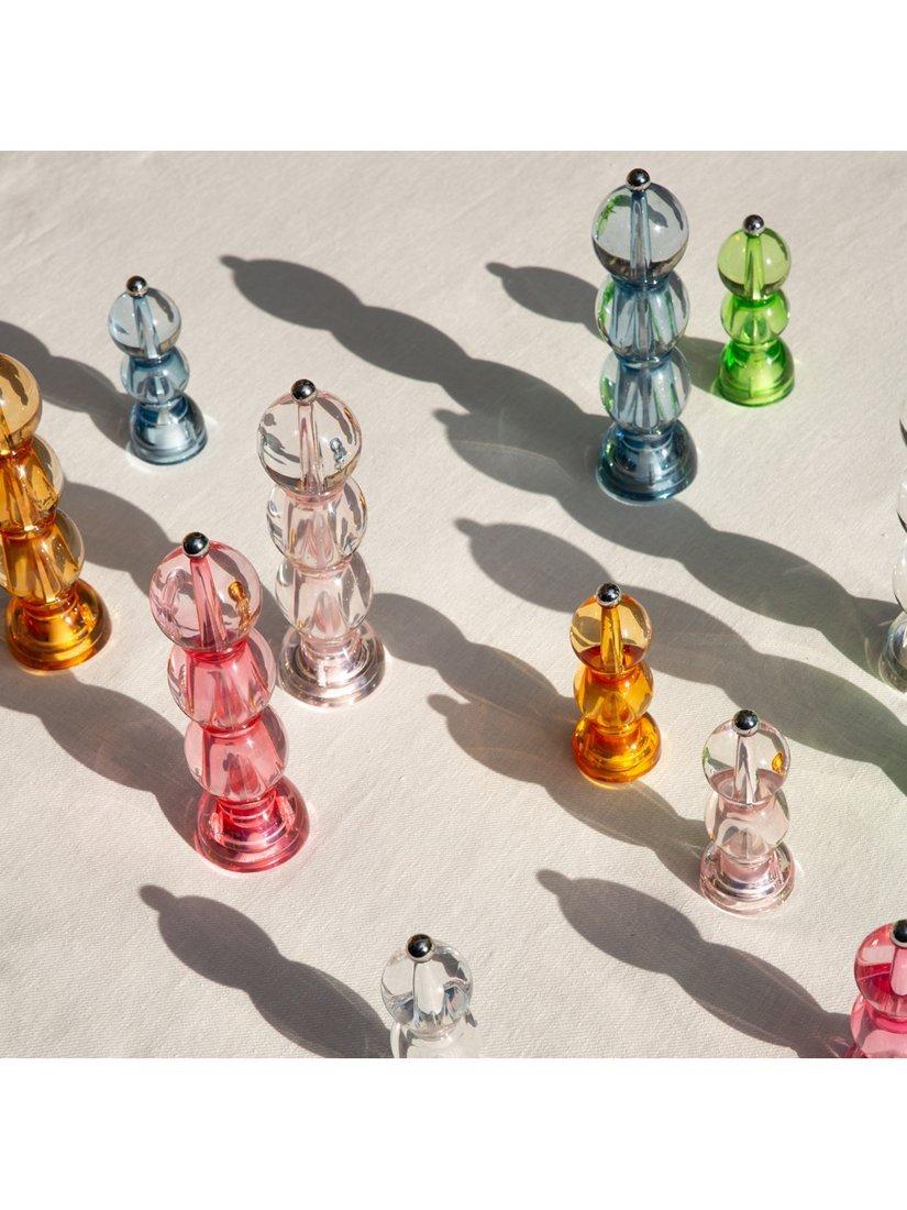Addison Ross Bobbin acrylic salt pepper mill H14cm, UK version