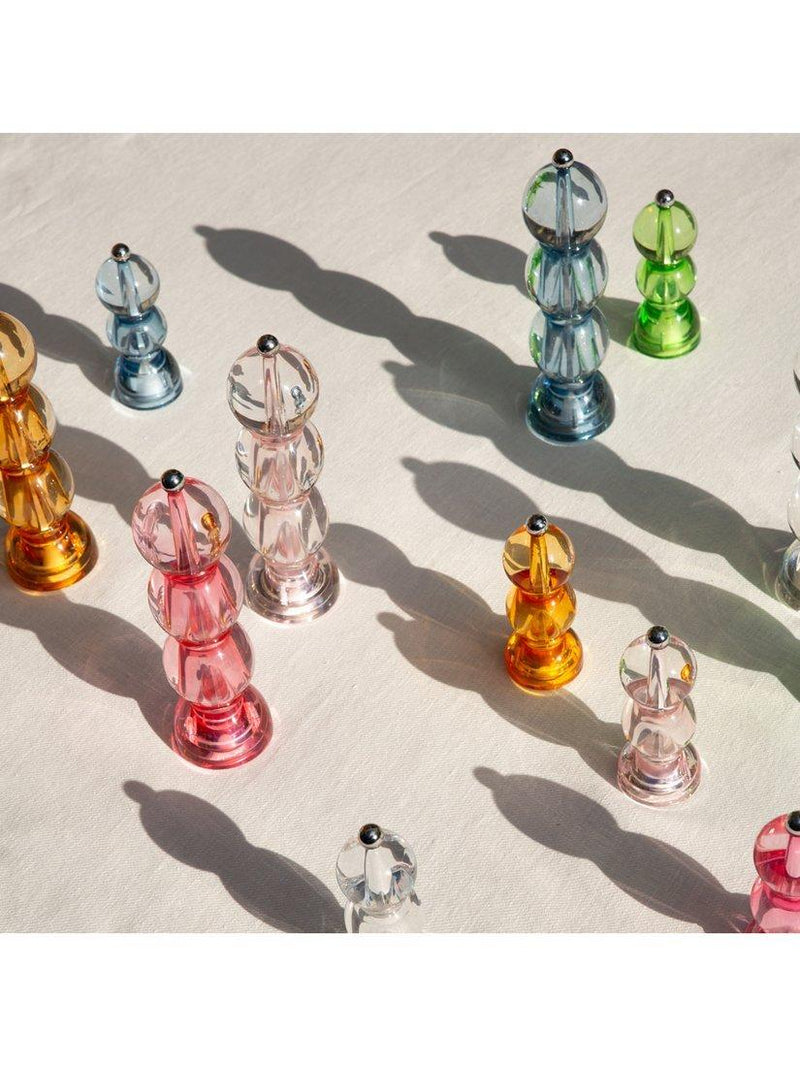 Addison Ross Bobbin acrylic salt pepper mill H14cm, UK version