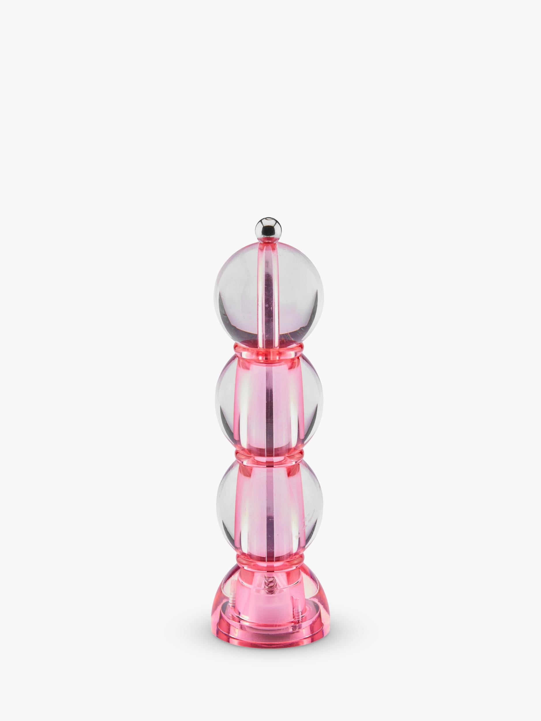 Addison Ross Bobbin acrylic salt and pepper mill 24cm (British brand)