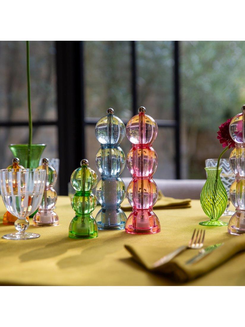 Addison Ross Bobbin acrylic salt and pepper mill 24cm (British brand)