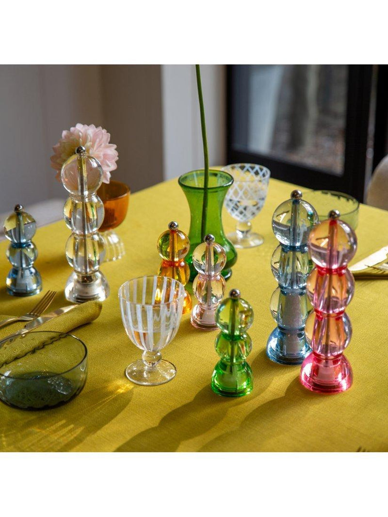 Addison Ross Bobbin acrylic salt and pepper mill 24cm (British brand)