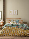 Morris & Co. Iris & Rose Pair Oxford Pillowcase, Multi