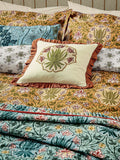 Morris & Co. Iris Rose duvet cover set double - British product