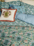 Morris & Co. Peony duvet cover set double size 200 thread count, UK version