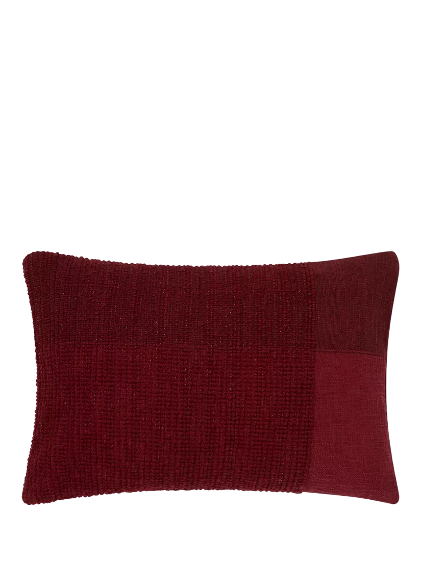 Piglet in Bed Cross Weave Wool Rectangular Cushion Cover 60 x 40cm