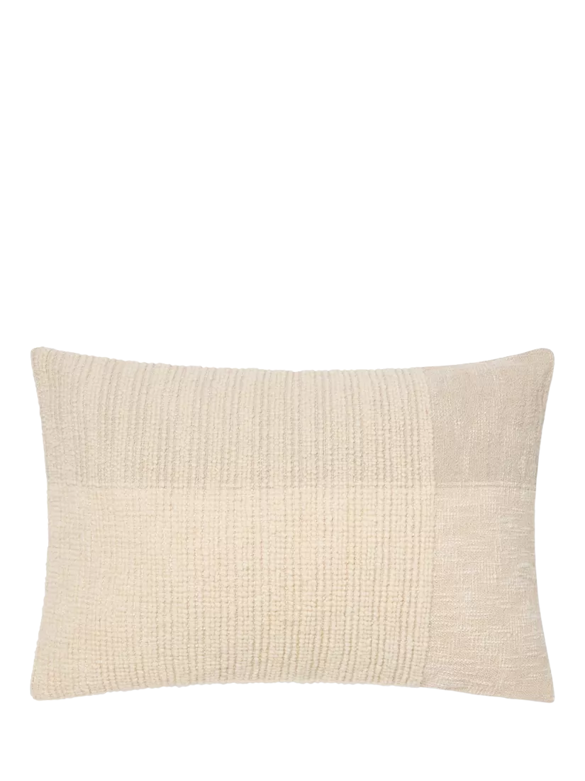 Piglet in Bed wool cushion cover 60x40cm, imported from the UK