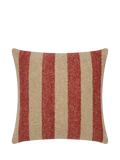 Piglet in Bed Flecked Stripe Wool Cushion Cover 50 x 50cm