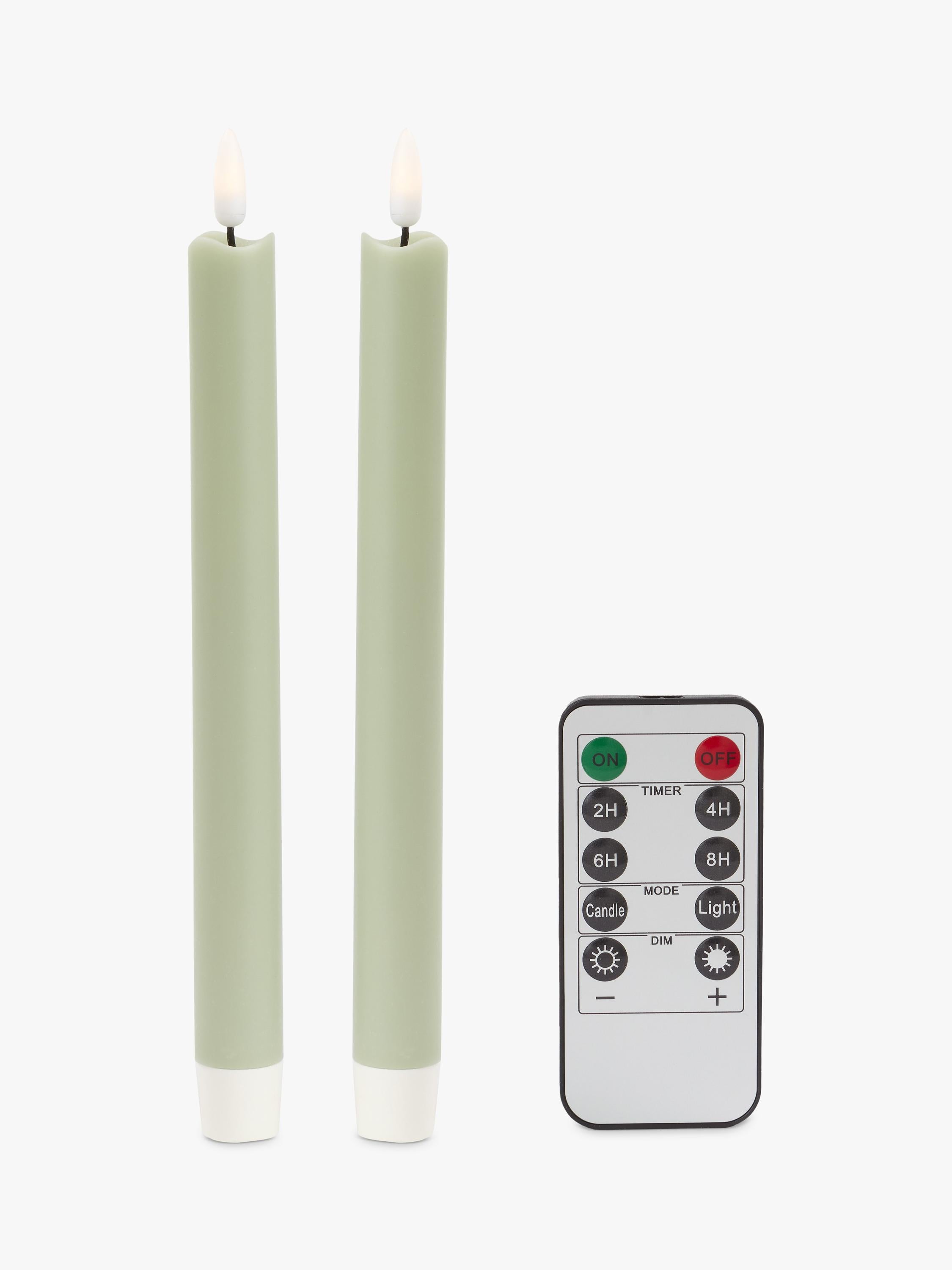 Addison Ross remote control LED candles set of 2 - British product