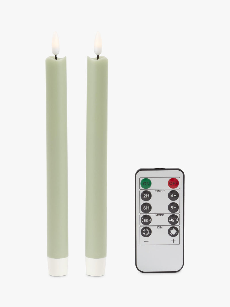 Addison Ross remote control LED candles set of 2 - British product