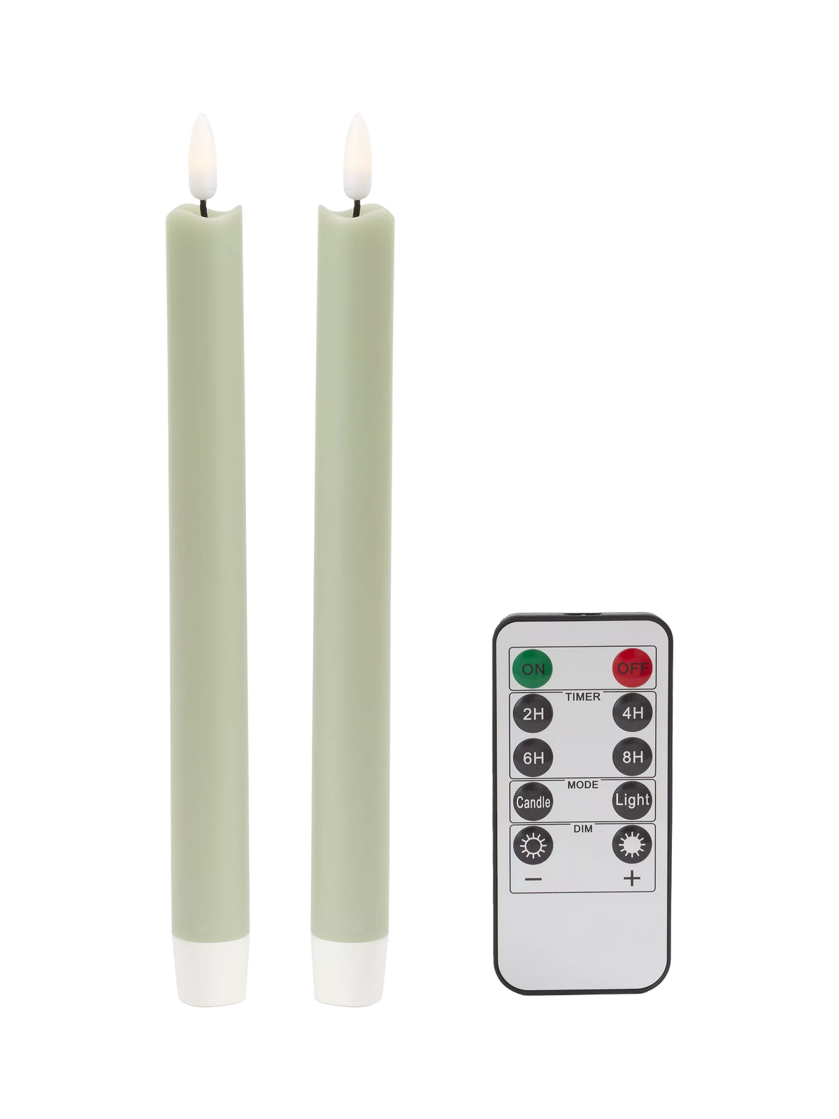 Addison Ross Remote Control LED Candles, Set of 2