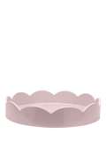 Addison Ross Scallop Lacquer Round Tray, 22cm