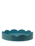 Addison Ross scallop lacquer round tray 22cm (British brand)