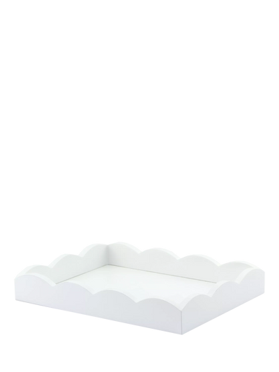 John Lewis Addison Ross Scallop Lacquer Tray 28cm- Buy online at McGrocer