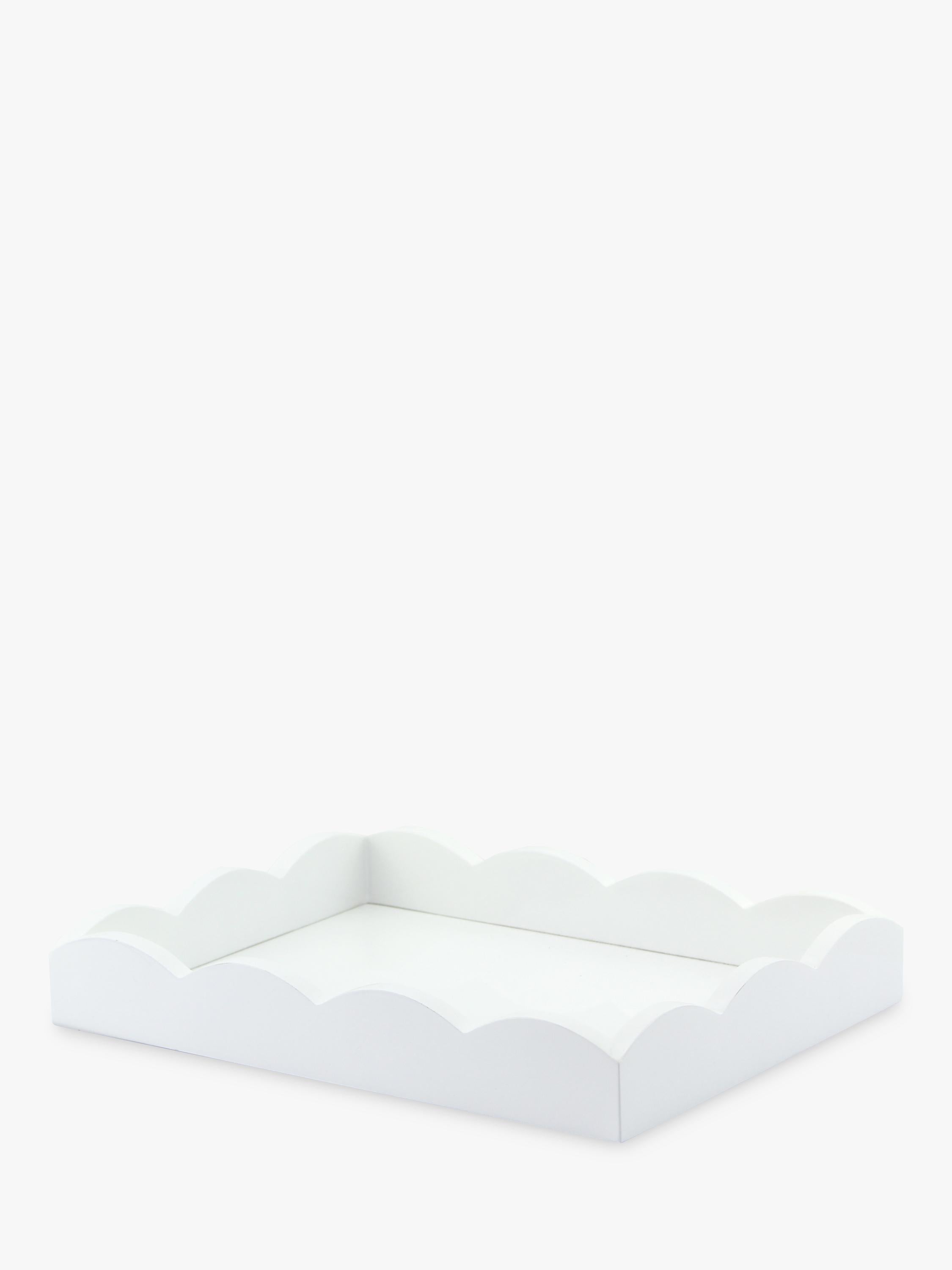 Addison Ross scallop lacquer tray 28cm, imported from the UK