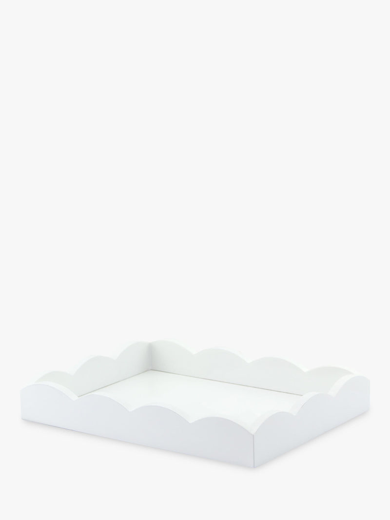 Addison Ross scallop lacquer tray 28cm, imported from the UK