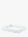 Addison Ross scallop lacquer tray 28cm, imported from the UK