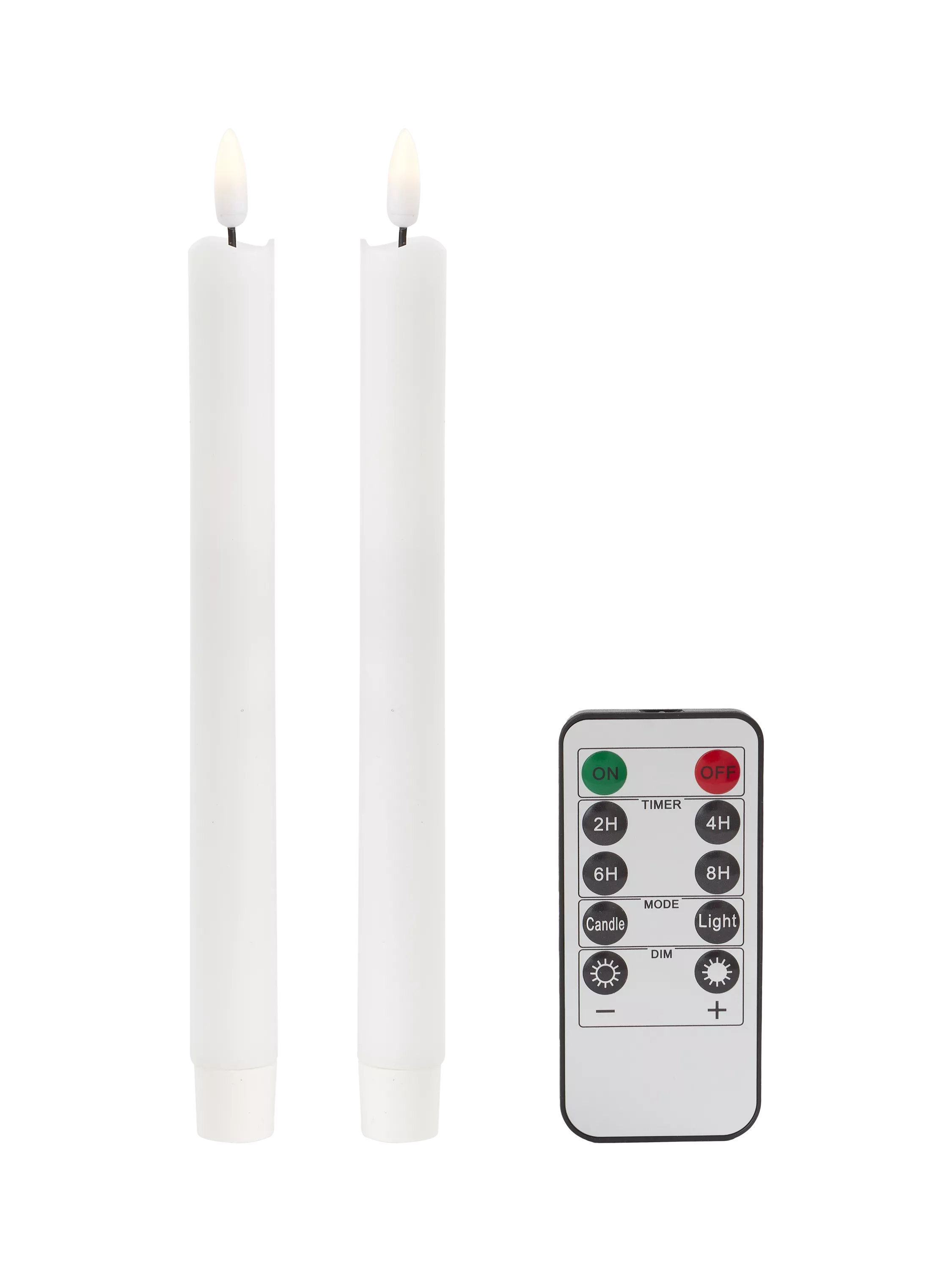 Addison Ross Remote Control LED Candles Set of 2
