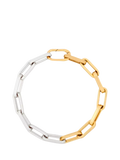 frkl. The Mega Mixed Metal Bracelet, Gold/Silver